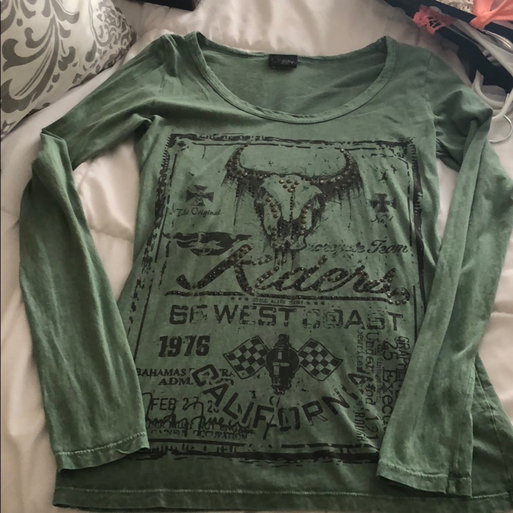 Size S Daytrip rustic long sleeve shirt